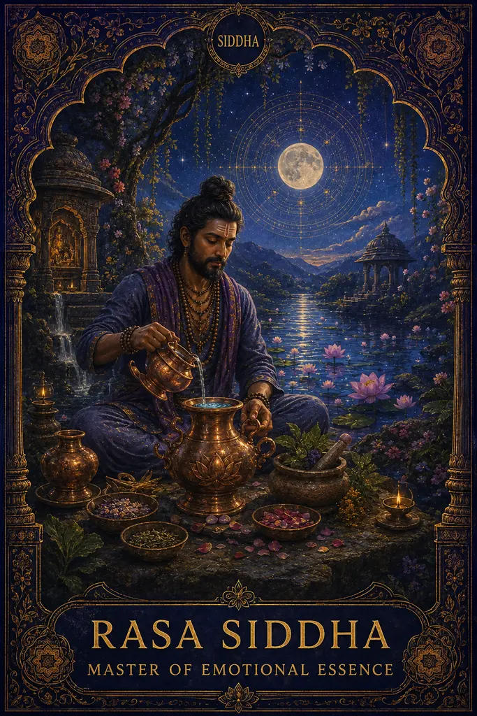 Rasa Siddha, Master of Emotional Essence, Maya Jyoti Tarot card artwork