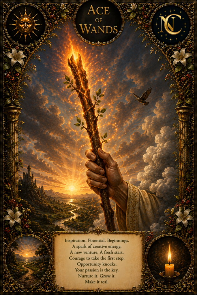 Ace of Wands Tarot Card