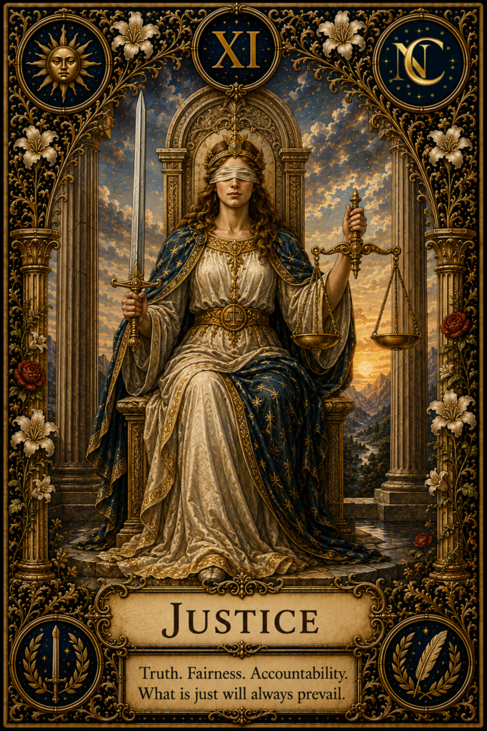 Justice Tarot Card