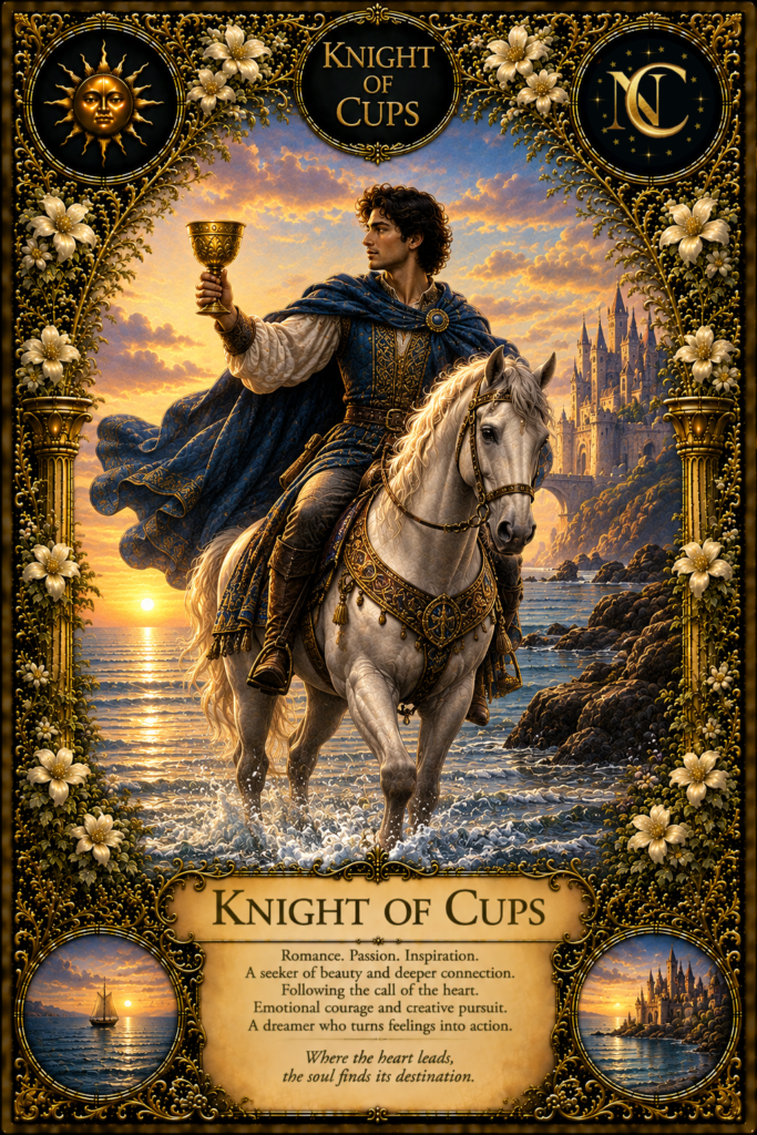 Knight of Cups Tarot Card