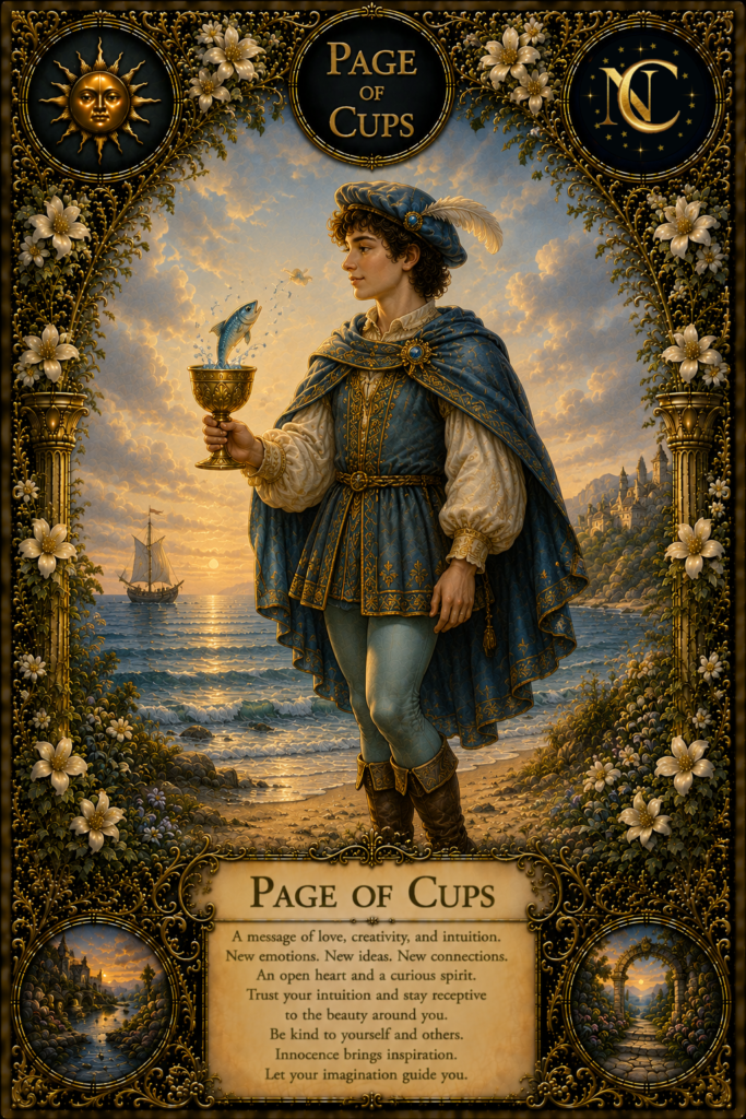 Page of Cups Tarot Card