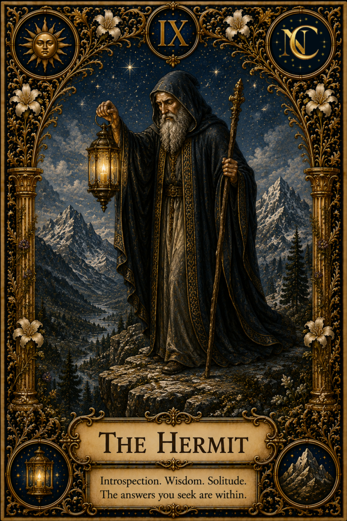 The Hermit Tarot Card