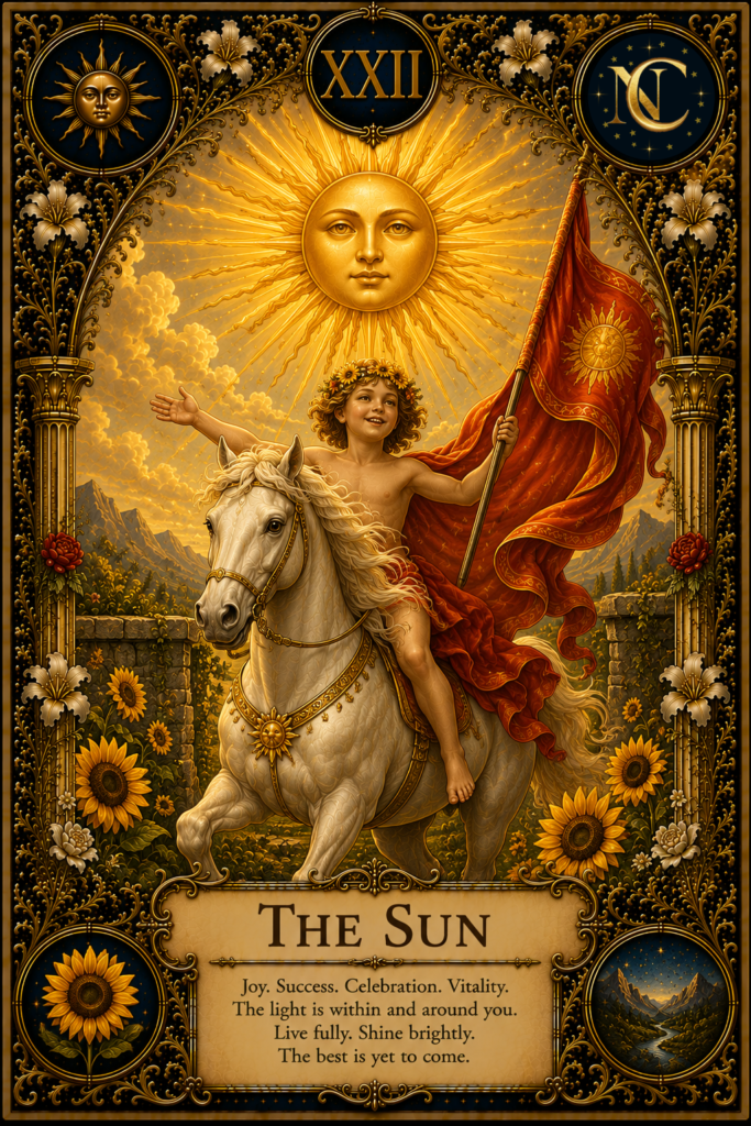 The Sun Tarot Card
