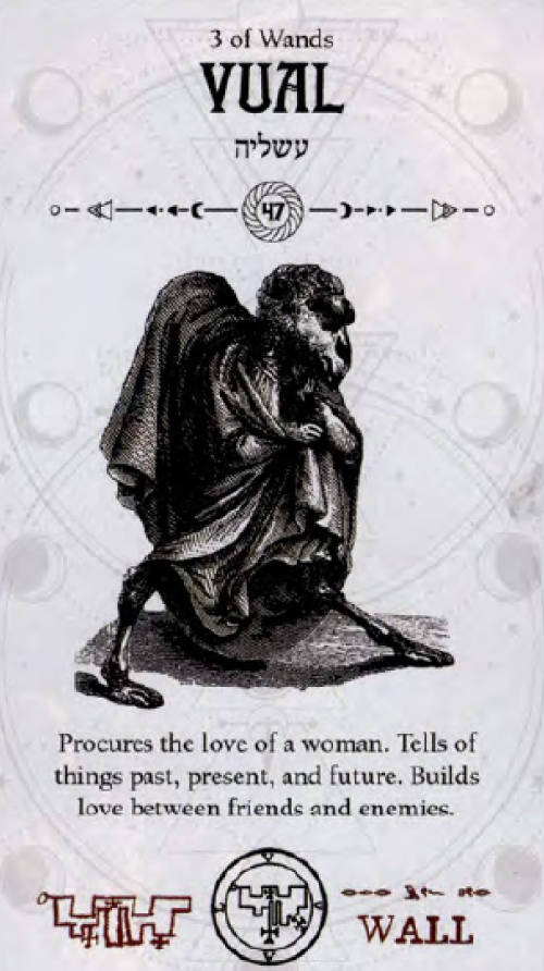 Vual Occult Tarot card